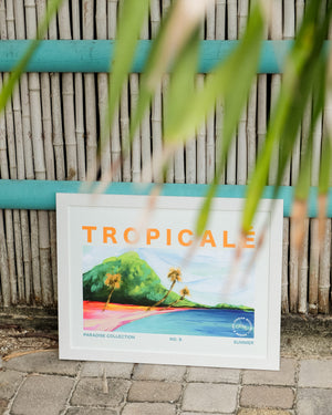 Tropicalé No.9 Horizontal Art Print - Jordan McDowell - art print - painting - home decor