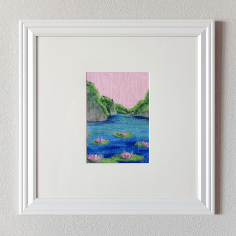 Lily 005 | Lily Lakes Collection | SOLD - Jordan McDowell - art print - painting - home decor