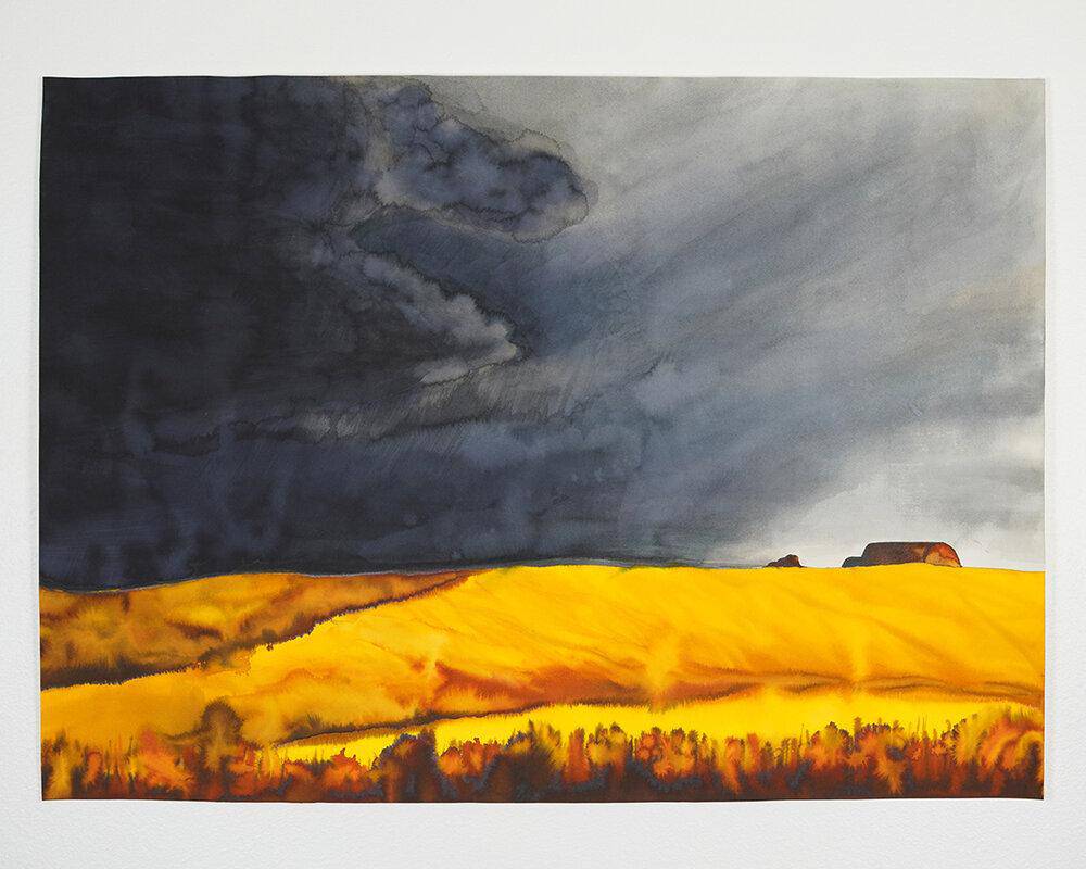 Maru | Stormy Fields Collection | SOLD - Jordan McDowell - art print - painting - home decor