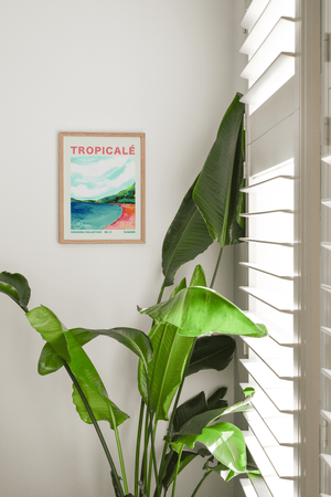 Tropicalé No.3 Vertical Art Print - Jordan McDowell - art print - painting - home decor