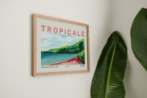 Tropicalé No.5 Horizontal Art Print - Jordan McDowell - art print - painting - home decor