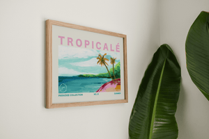 Tropicalé No.8 Horizontal Art Print - Jordan McDowell - art print - painting - home decor