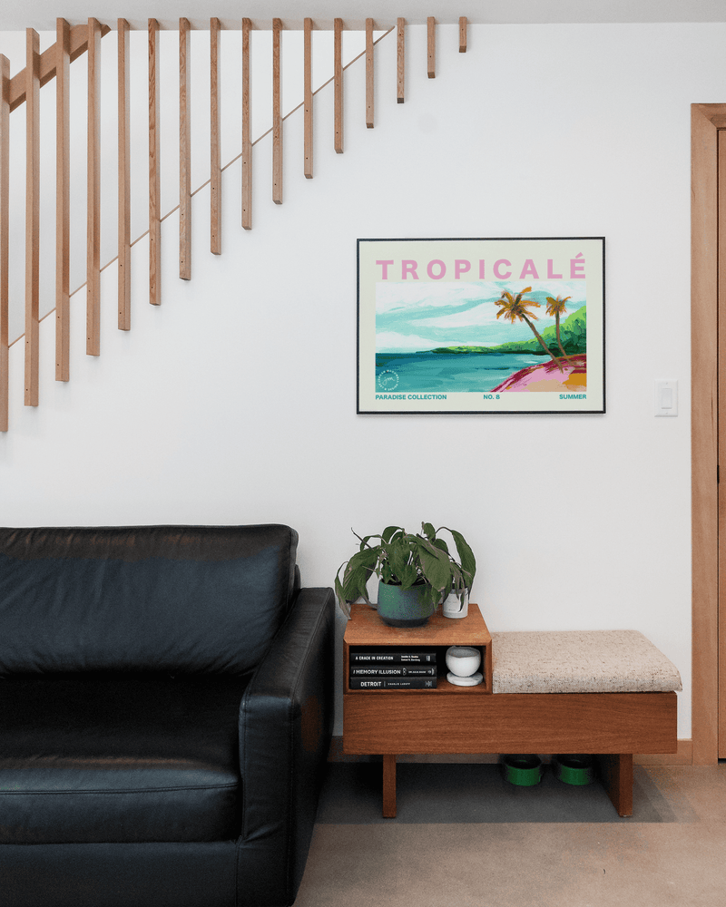 Tropicalé No.8 Horizontal Art Print - Jordan McDowell - art print - painting - home decor
