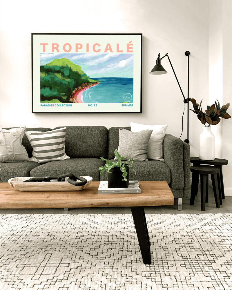 Tropicalé No.13 Horizontal Art Print - Jordan McDowell - art print - painting - home decor