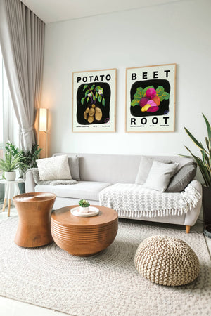 Potato Vertical Art Print - Jordan McDowell - art print - painting - home decor